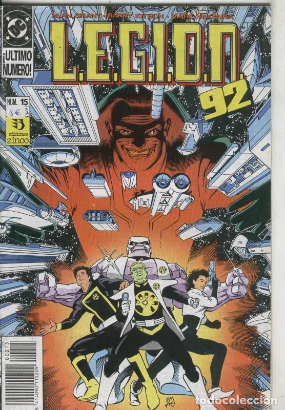 C&oacute;mics: Legion 92 numero 15 (ultimo numero) - Griffen-Grant-Kitson