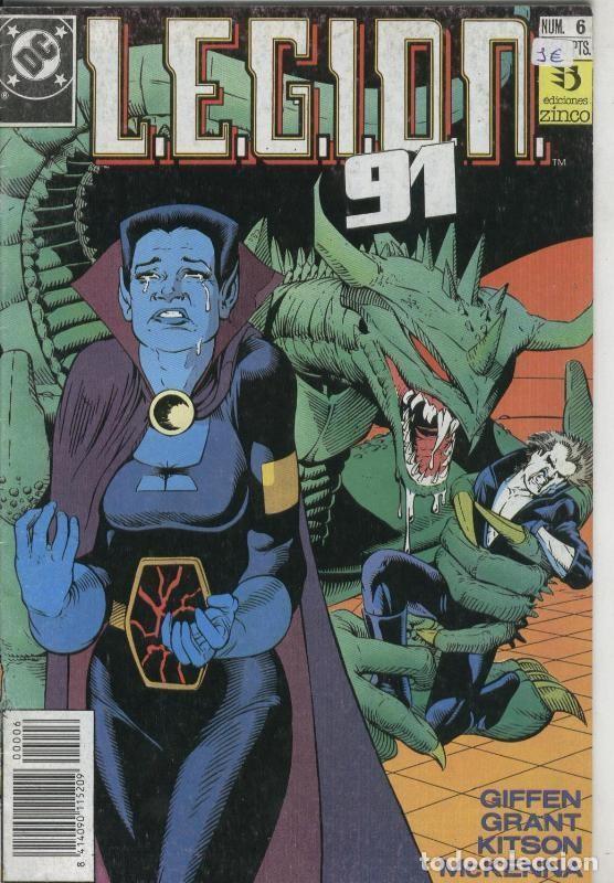 C&oacute;mics: Legion 91 numero 06: No mires atras - Griffen-Grant-Kitson