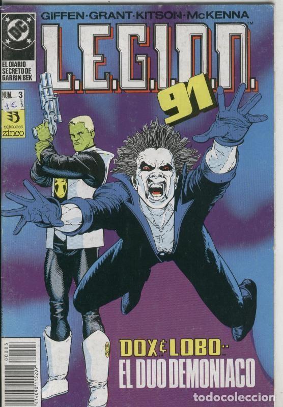 C&oacute;mics: Legion 91 numero 03: El diario secreto de Garrin bek - Griffen-Grant-Kitson