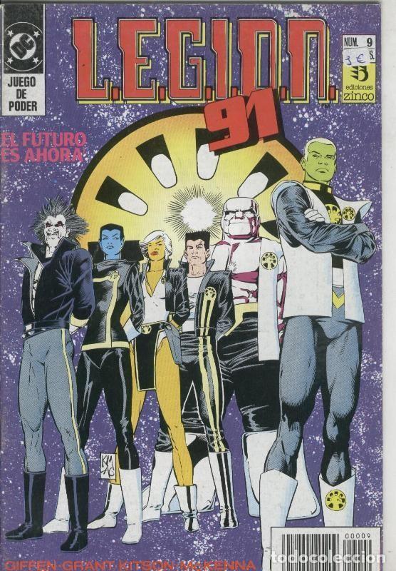 C&oacute;mics: Legion 91 numero 09: Juego de poder - Griffen-Grant-Kitson - Foto 1