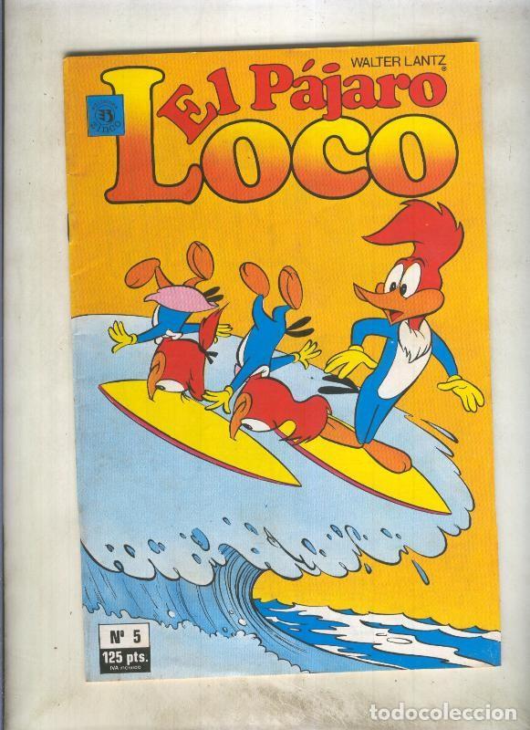 Comics: El Pajaro loco numero 05 - Walter Lantz