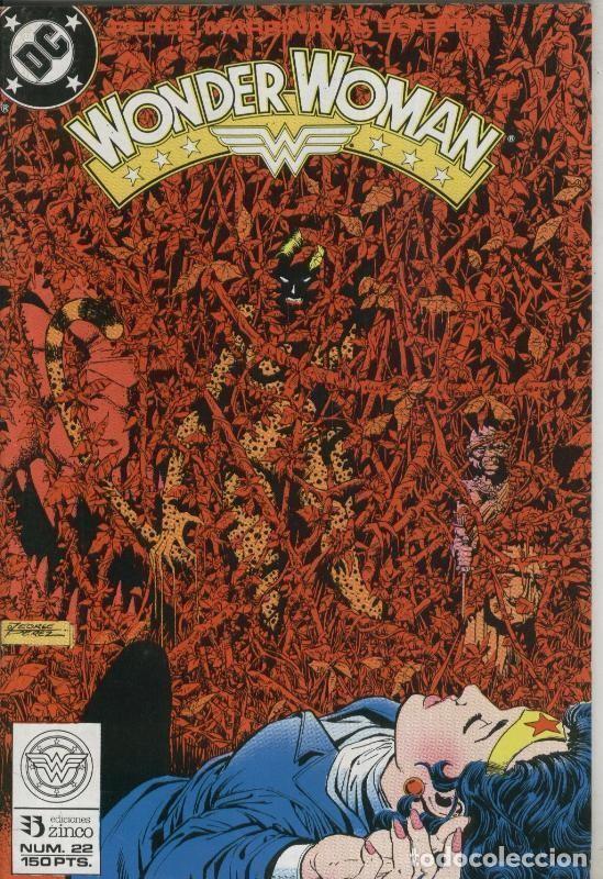 Comics: Wonder Woman numero 22 (numerado 4 en interior cubierta) - George Perez