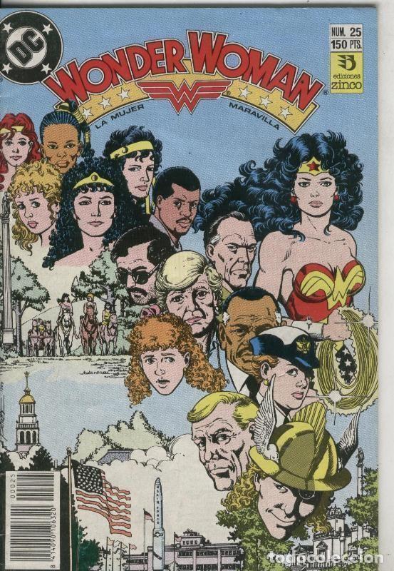 Comics: Wonder Woman numero 25 (numerado 4 en interior cubierta) - George Perez