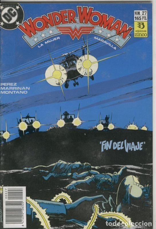 Comics: Wonder Woman numero 27 (numerado 3 en interior cubierta) - George Perez -Marrinan-Steve Montano