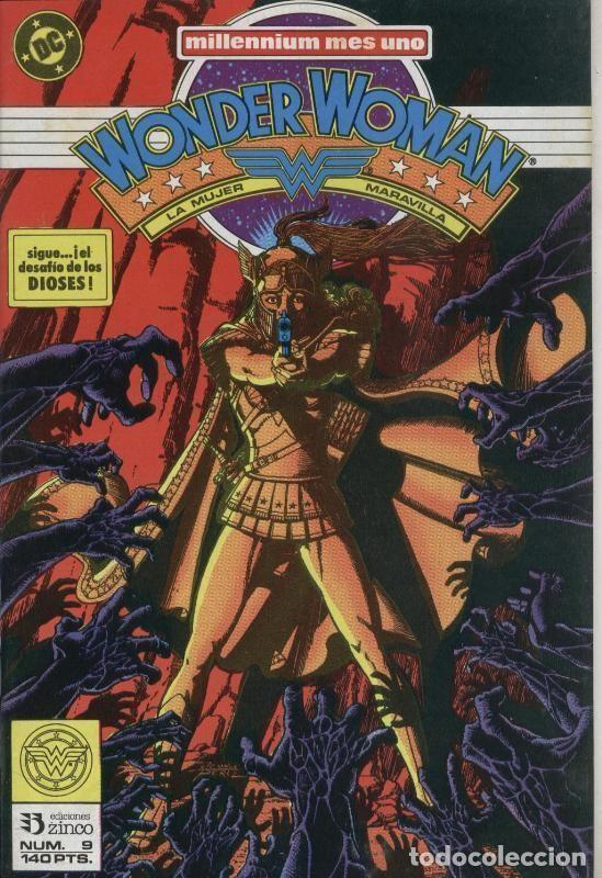 Comics: Wonder Woman numero 09 (numerado 1 en interior cubierta) - George Perez