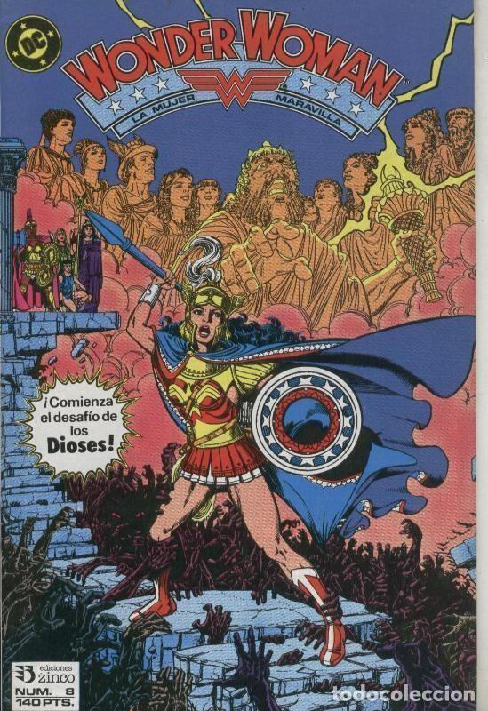 Comics: Wonder Woman numero 08 (numerado 4 en interior cubierta) - George Perez