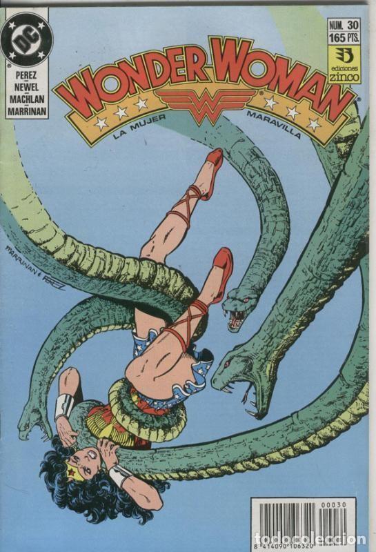 Comics: Wonder Woman numero 30 (numerado 1 en interior cubierta) - George Perez -Marrinan-Steve Montano
