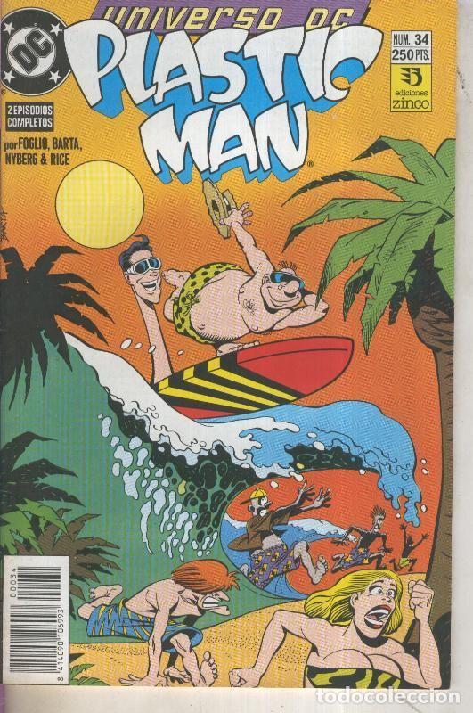 C&oacute;mics: Universo DC numero 34: Plastic Man - Varios - Foto 1