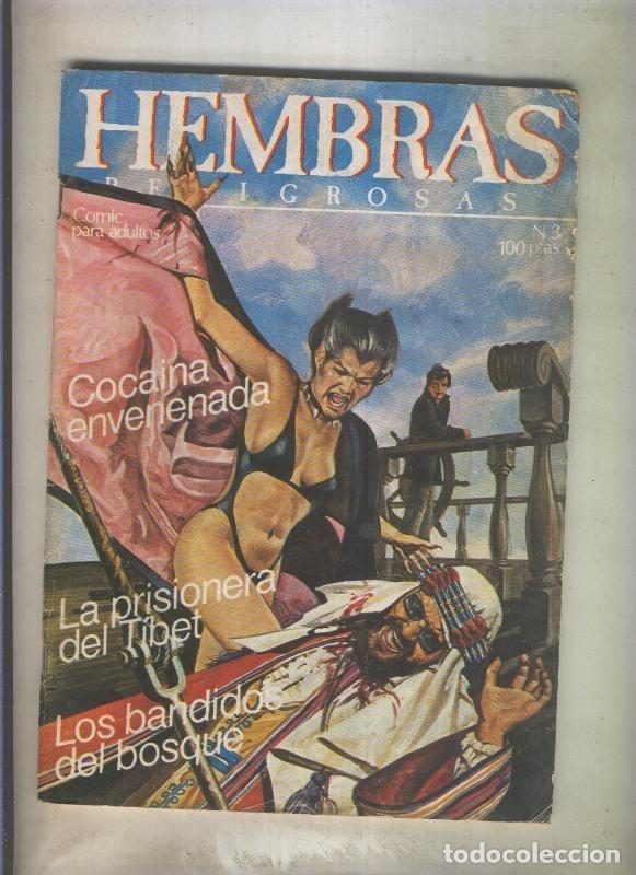C&oacute;mics: Hembras peligrosas numero 03 (numerado 2 en trasera) - Varios - Foto 1