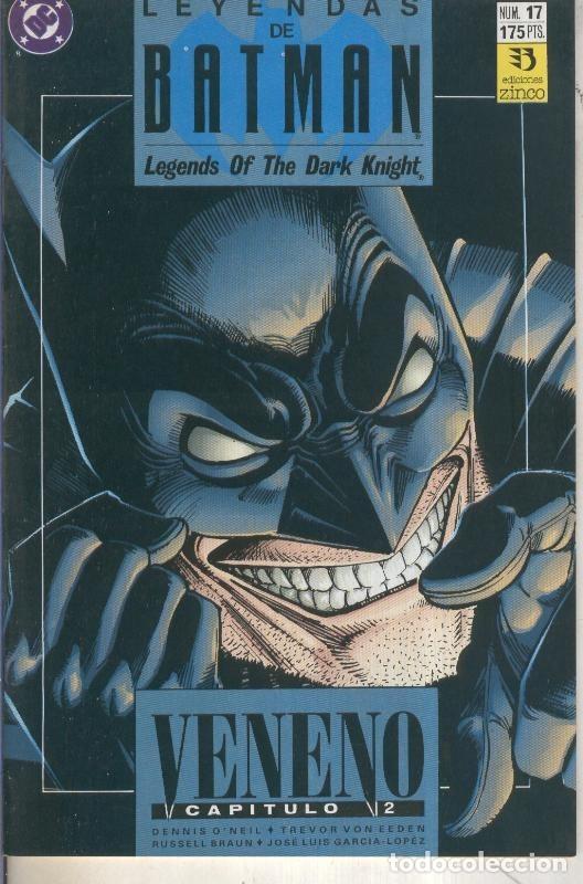 C&oacute;mics: Leyendas de Batman numero 17: Veneno - Varios - Foto 1