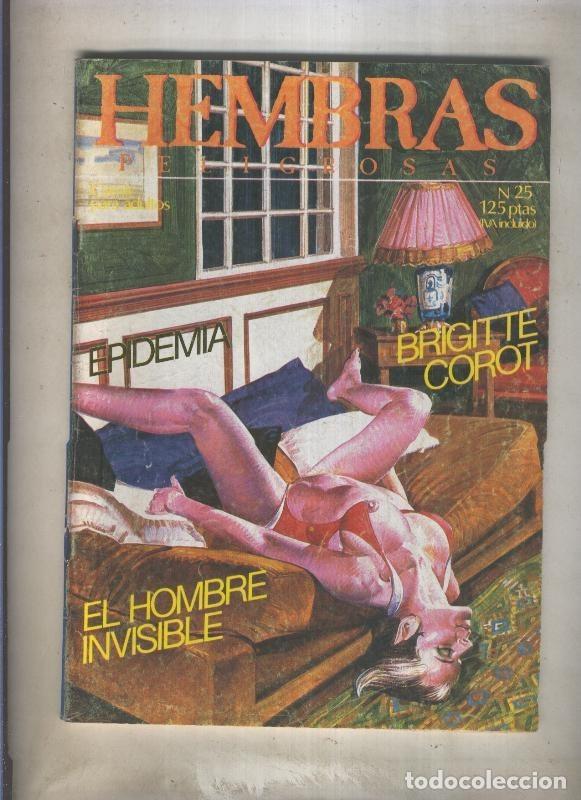 Comics: Hembras peligrosas numero 25 (numerado 4 en trasera) - Varios