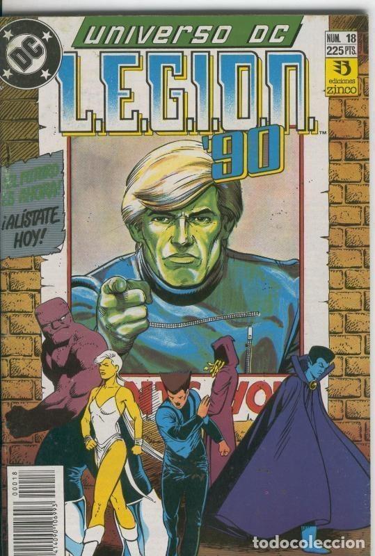 C&oacute;mics: Universo DC numero 18: Legion 90 (numerado 1 en interior cubierta) - Andrew Helfer-Chris Sprouse-Ste