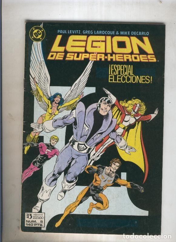 C&oacute;mics: Legion de Superheroes numero 05 - Varios - Foto 1