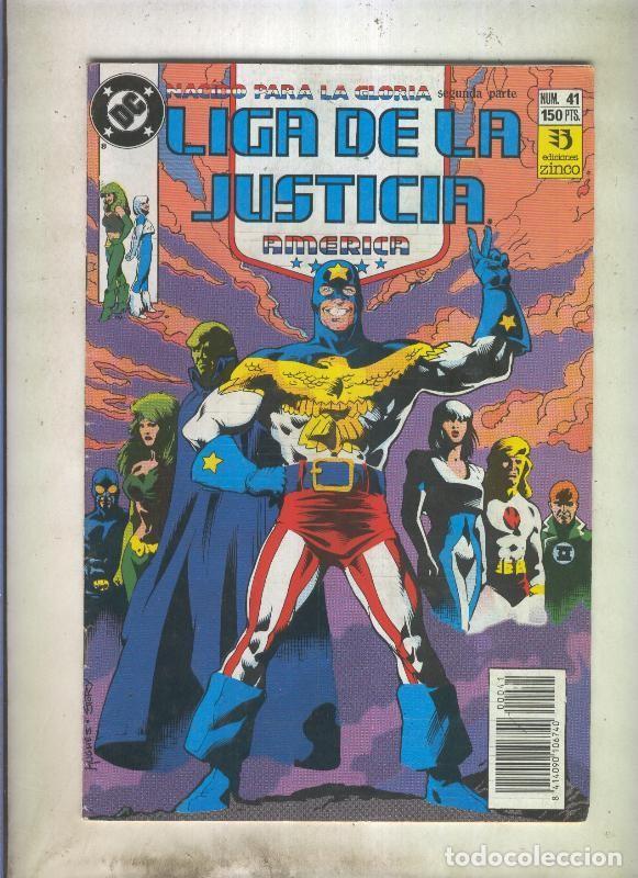 Comics: Liga de la Justicia America numero 41 (numerado 3 en trasera) - Varios