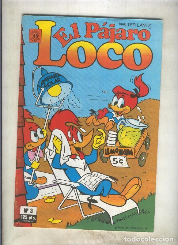 C&oacute;mics: El Pajaro loco numero 03 - Walter Lantz - Foto 1