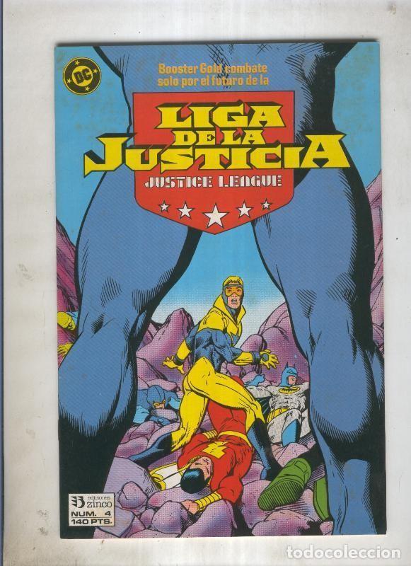 Comics: Liga de la Justicia America numero 04 (numerado 1 en trasera) - Varios