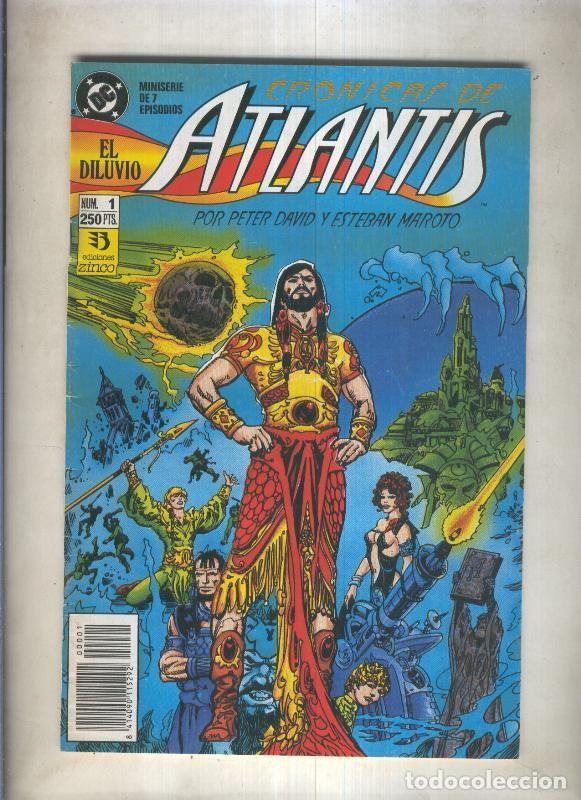 Comics: Cronicas de Atlantis numero 1: El diluvio - Esteban Maroto
