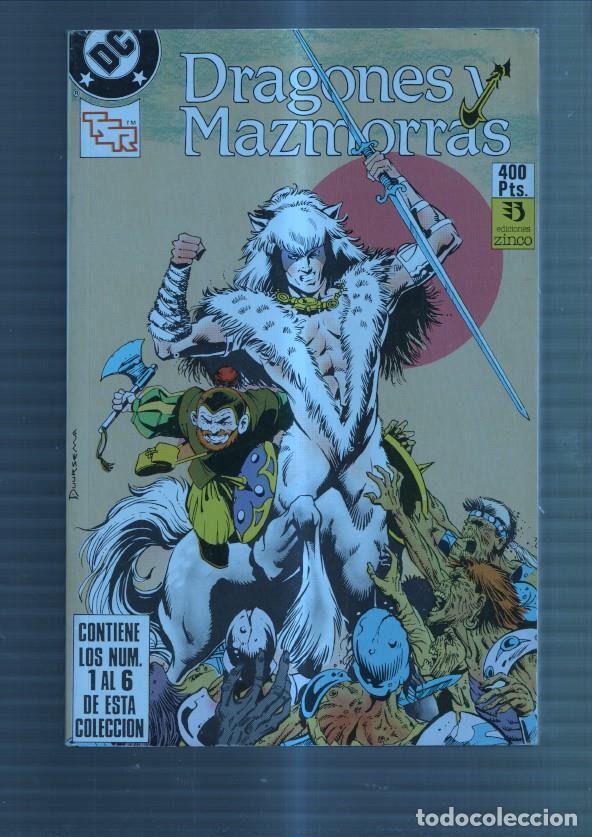 C&oacute;mics: Zinco: Dragones y Mazmorras, retapado 1 al 6 (numerado 1 en trasera) - Michael Fleisher-Jan Duursema