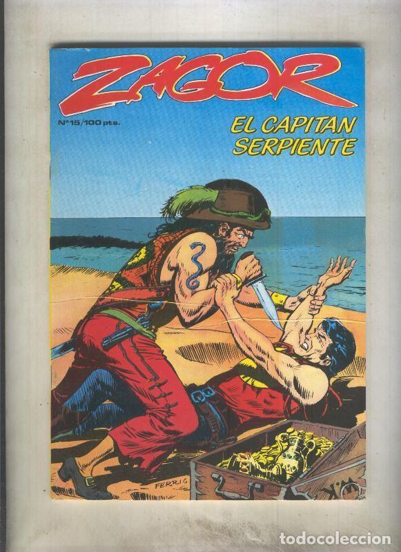 C&oacute;mics: Zagor numero 15: El capitan serpiente - Nolitta - Foto 1