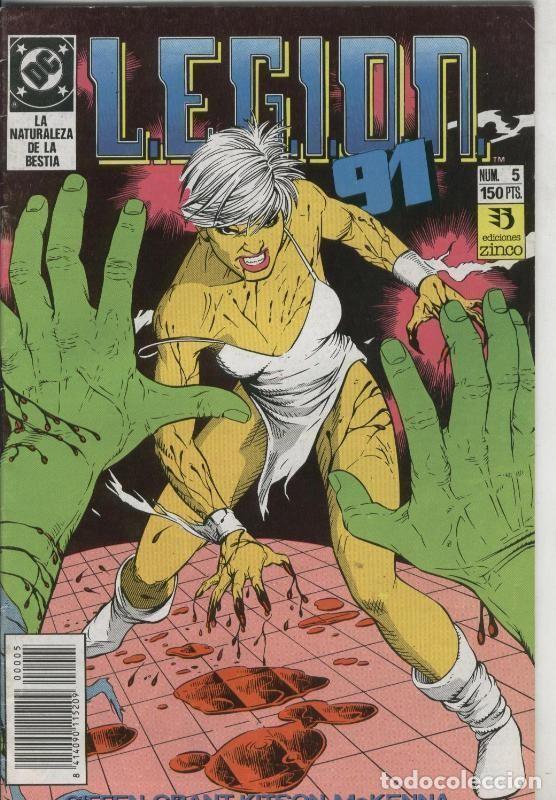 C&oacute;mics: Legion 91 numero 05: la naturaleza de la bestia - Griffen-Grant-Kitson