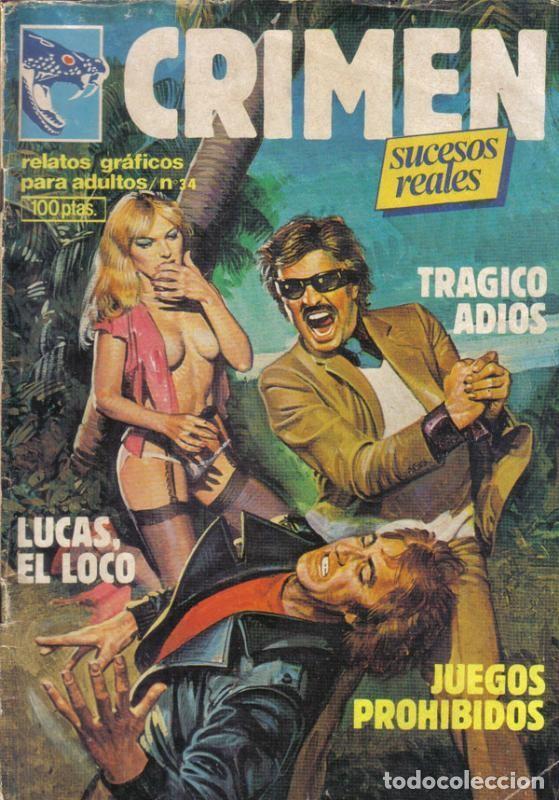 C&oacute;mics: Crimen de Ediciones Zinco numero 034: Tragico adios - Varios - Foto 1