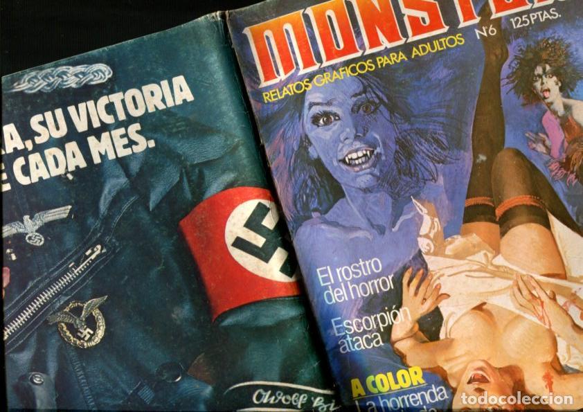 C&oacute;mics: Monsters numero 06 (numerado 4 en interior) (grapa sacada) - Varios - Foto 1