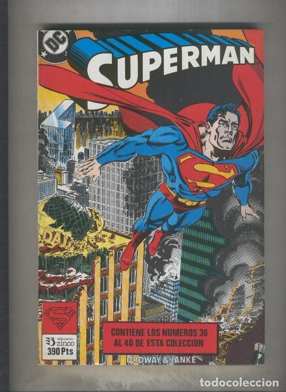 C&oacute;mics: Superman volumen 2 retapado numero 036 al 040 - Varios - Foto 1