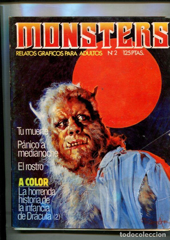 C&oacute;mics: Monsters numero 02 (numerado 1 en interior) (grapas sacadas) - Varios - Foto 1