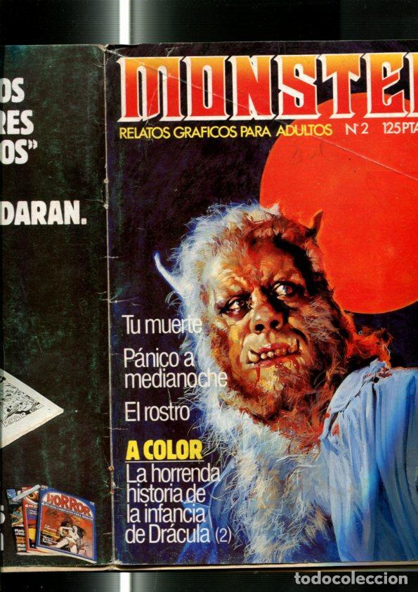 C&oacute;mics: Monsters numero 02 (numerado 3 en interior) (grapas sacadas) - Varios - Foto 1