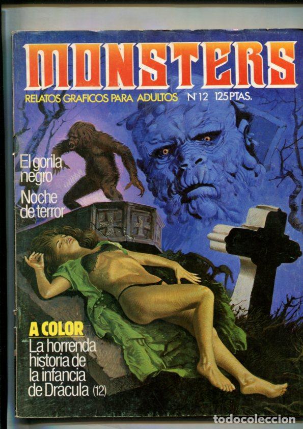C&oacute;mics: Monsters numero 12 (numerado 1 en interior) - Varios - Foto 1