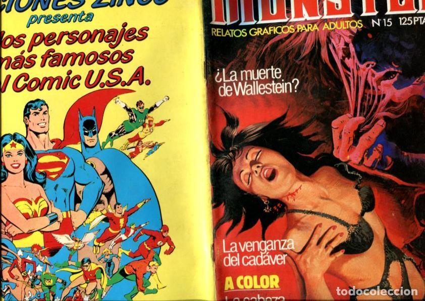 C&oacute;mics: Monsters numero 15 (numerado 2 en interior) - Varios - Foto 1
