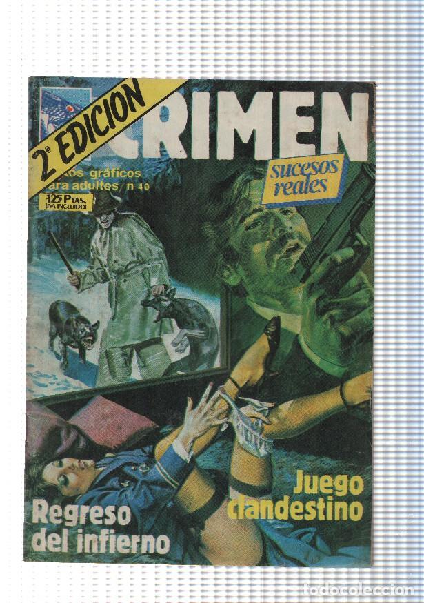 Fumetti: Crimen de Ediciones Zinco numero 040: (segunda edicion) (numerado 1 en interior) - Varios