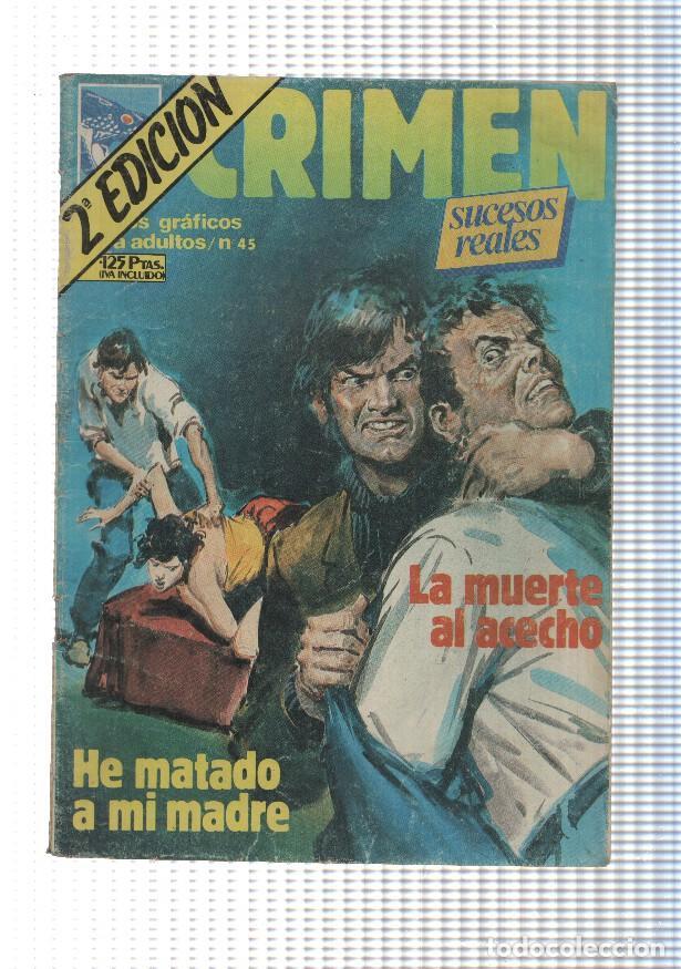 C&oacute;mics: Crimen de Ediciones Zinco numero 045: (segunda edicion) - Varios - Foto 1