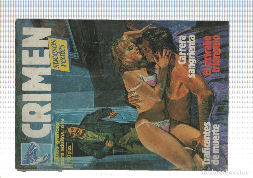 C&oacute;mics: Crimen de Ediciones Zinco numero 024; El extra&ntilde;o triangulo - Varios - Foto 1
