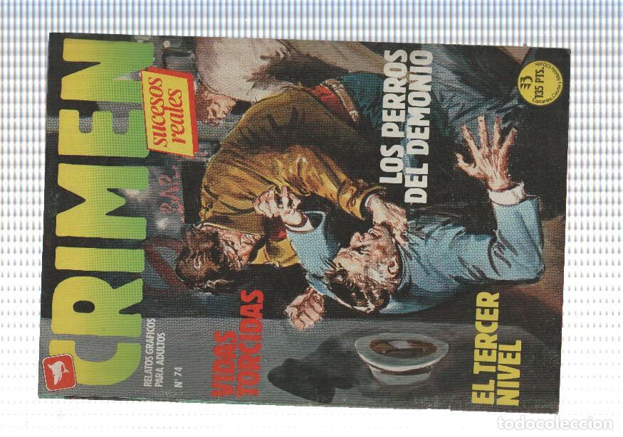 Comics: Crimen de Ediciones Zinco numero 074: (numerado 2 en interior) - Varios
