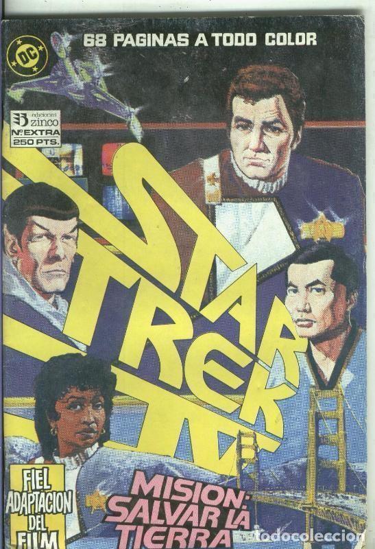 C&oacute;mics: Star Trek IV: Mision, salvar la tierra (numerada 2 en trasera) - Tom Sutton y Ricardo Villagran