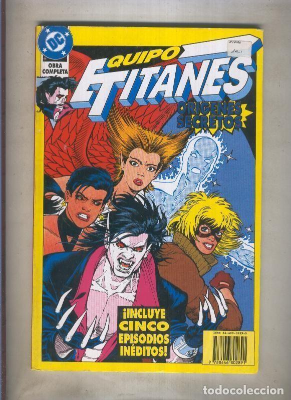Comics: Zinco: Equipo Titanes: Origenes secretos (leve subrayado parte credito) - George Perez