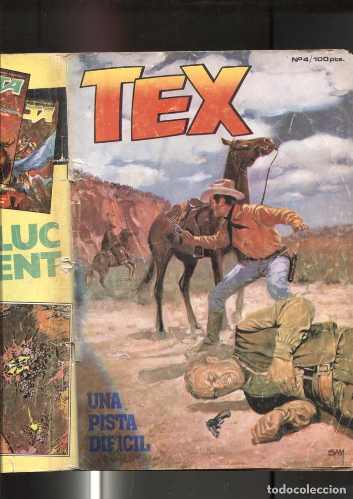 C&oacute;mics: Tex primera serie numero 04: Una pista dificil (numerada 4 en interior) - Bonelli - Foto 1