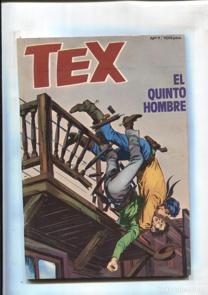 C&oacute;mics: Tex primera serie numero 07: El quinto hombre (numerado 2 en interior) - Bonelli - Foto 1