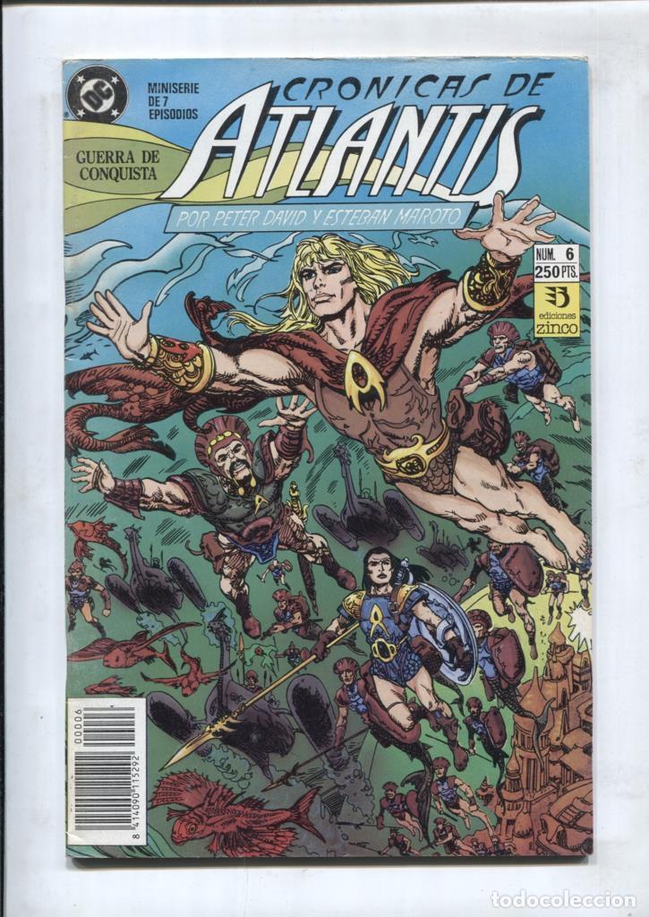 C&oacute;mics: Cronicas de Atlantis numero 6 - Esteban Maroto