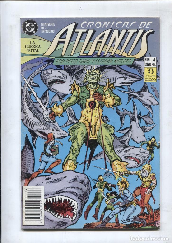 C&oacute;mics: Cronicas de Atlantis numero 4 - Esteban Maroto