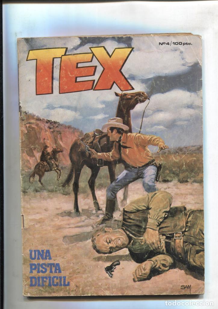 C&oacute;mics: Tex primera serie numero 04: Una pista dificil (numerada 2 en interior) - Bonelli - Foto 1