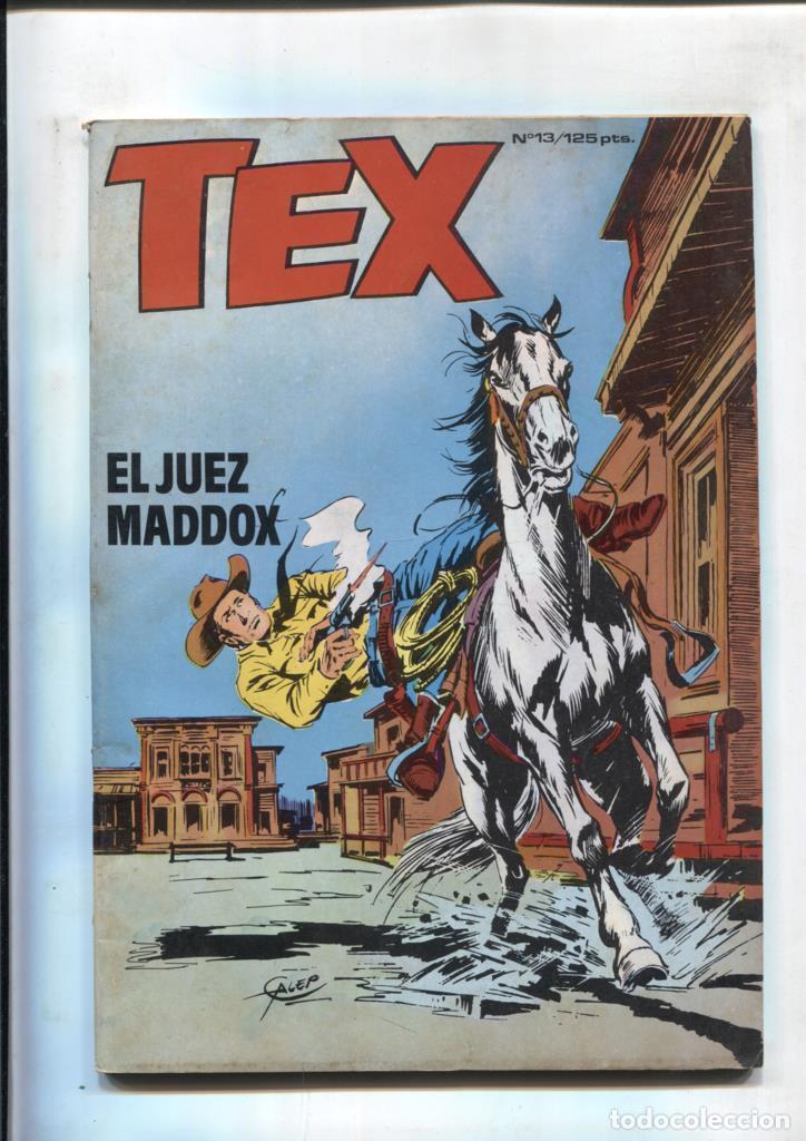 C&oacute;mics: Tex primera serie numero 13: El juez Maddox - Bonelli - Foto 1