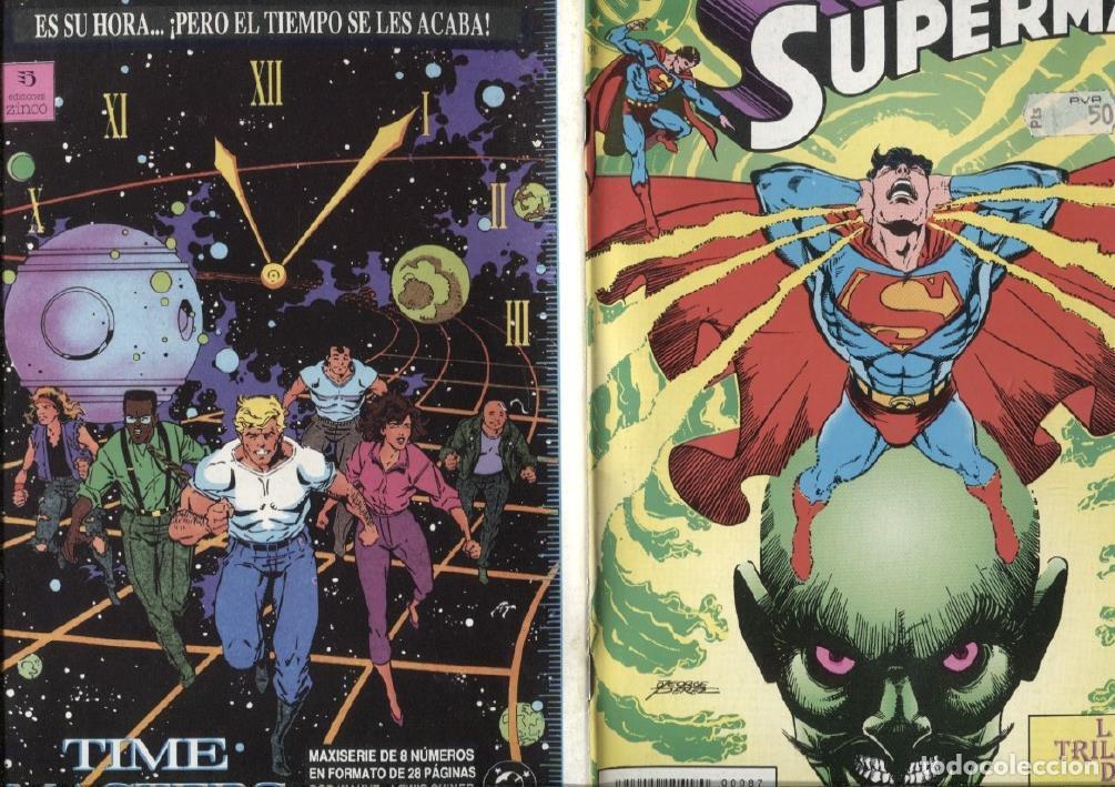 Comics: Ediciones Zinco: Superman volumen 2 numero 087: La trilogia de Brainiac - Perez-Stern-etc