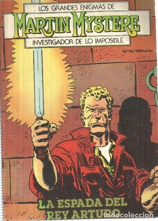 Comics: Edic Zinco: Martin Mystere numero 15: La espada del Rey Arturo (numerado 2 en trasera) - Alfredo cat