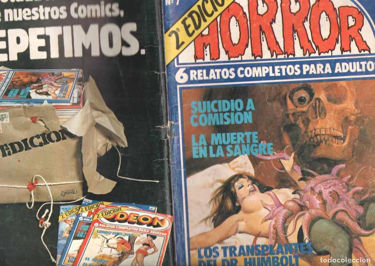 C&oacute;mics: Horror numero 007 (2&ordf; edicion) Suicidio a comision (numerado 2 en trasera) - Varios - Foto 1