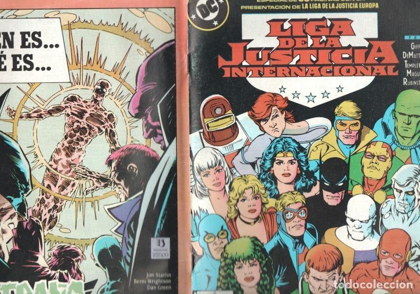 Comics: Ediciones Zinco: Liga de la Justicia Internacional numero 19, especial 68 paginas - varios
