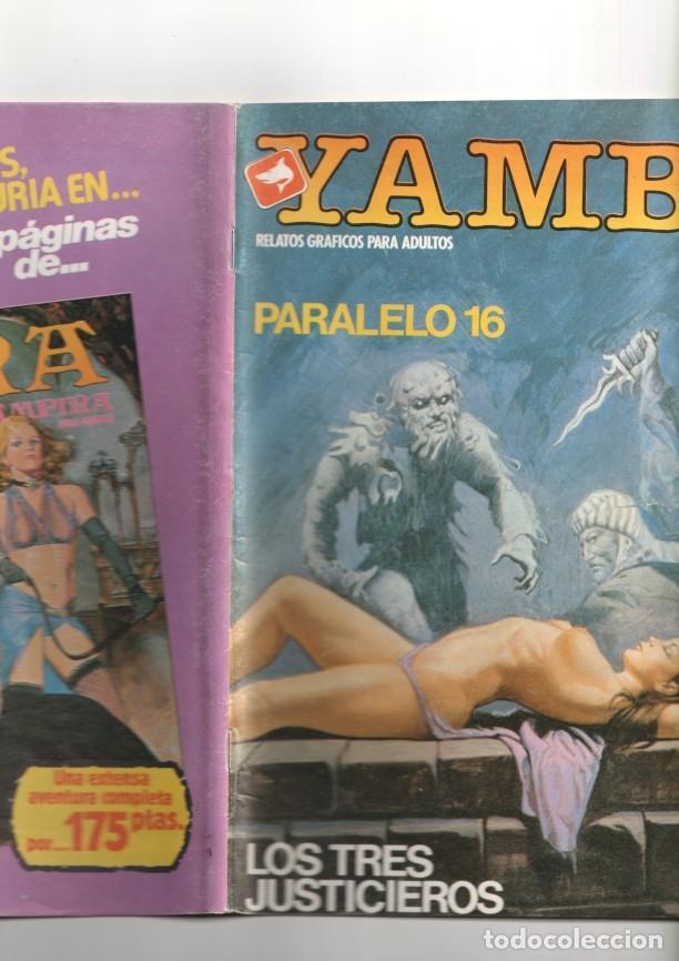 Comics: Yambo numero 16 (numerado 5 en trasera) - Varios