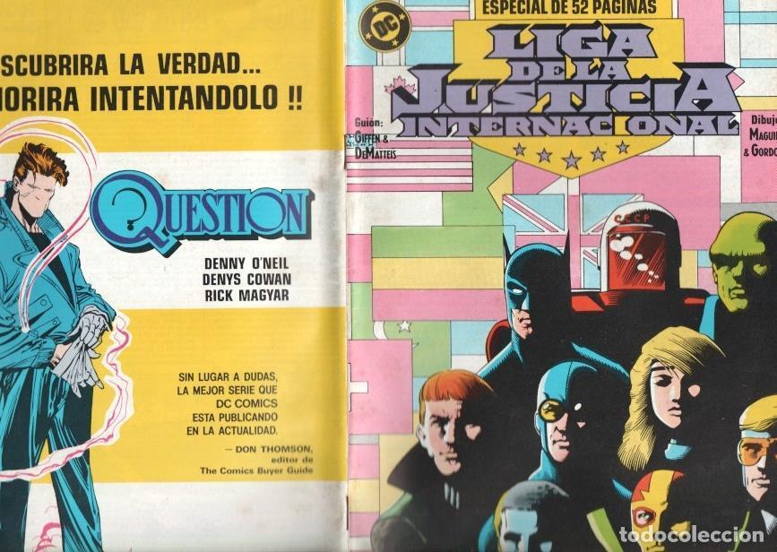 Comics: Ediciones Zinco: Liga de la Justicia Internacional numero 07, especial 52 paginas - varios