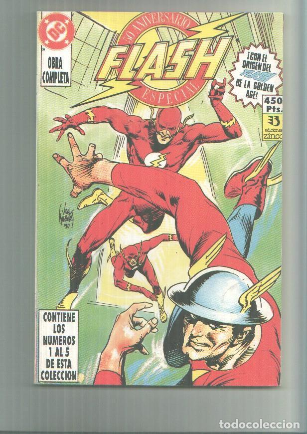 C&oacute;mics: Zinco: Flash serie limitada 5 numeros retapado obra completa - Varios - Foto 1